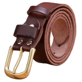 Dark Brown Western Belt