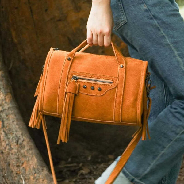 Western Crossbody Purse with Fringe