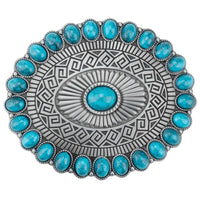 Navajo Turquoise Belt Buckle